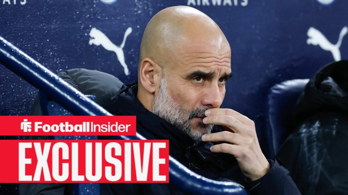 Pep Guardiola as manager of Manchester City