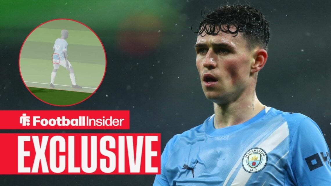 Phil Foden of Manchester City during the Manchester City v Fulham Premier League match at the Etihad Stadium, Manchester, England on 11 February 20...