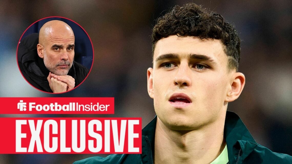 Phil Foden Pep Guardiola