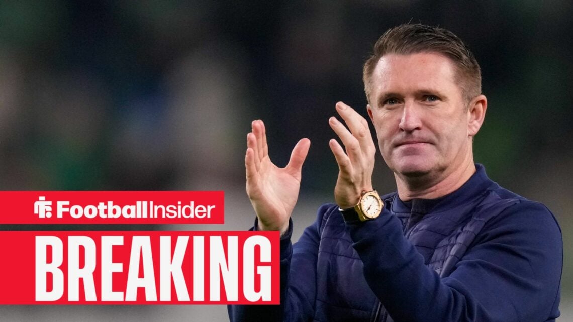 Robbie Keane clapping