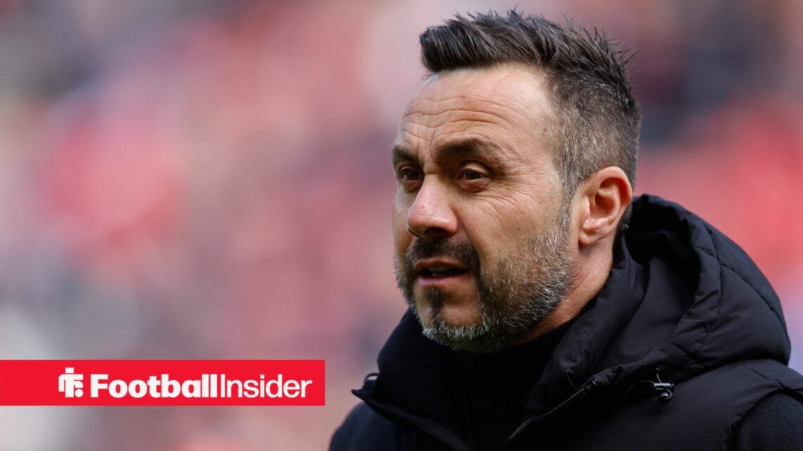 Roberto De Zerbi manager of Tottenham Hotspur prior to kick off during the Sunderland v Tottenham Hotspur Premier League match at the Stadium of Li...
