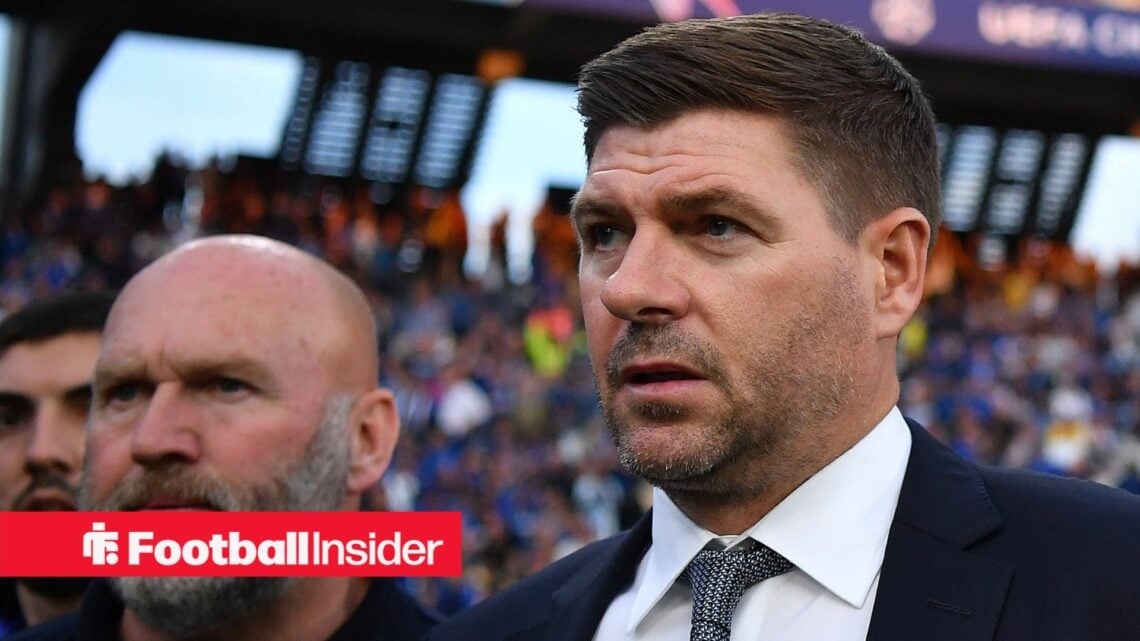 Steven Gerrard in suit