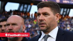 Steven Gerrard in suit