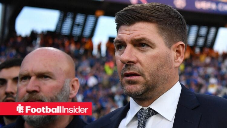 Steven Gerrard in suit