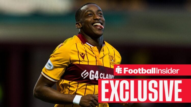 Motherwell striker Tawanda Maswanhise
