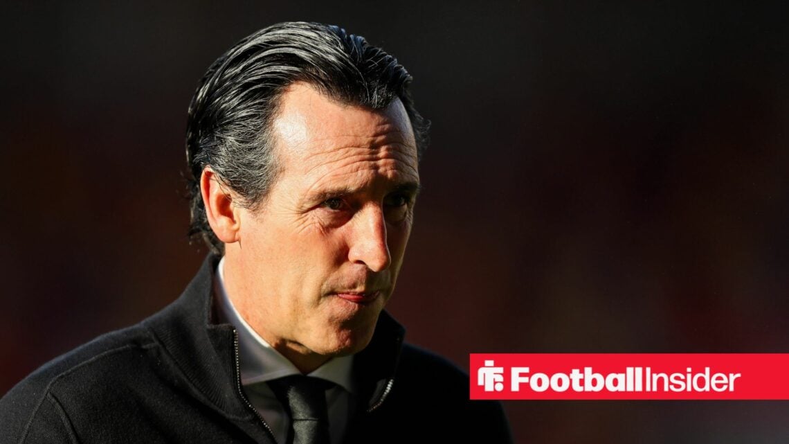 Unai Emery staring