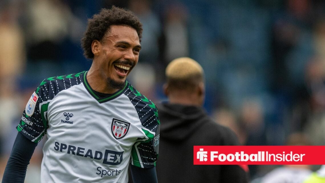 Wilson Isidor celebrating for Sunderland