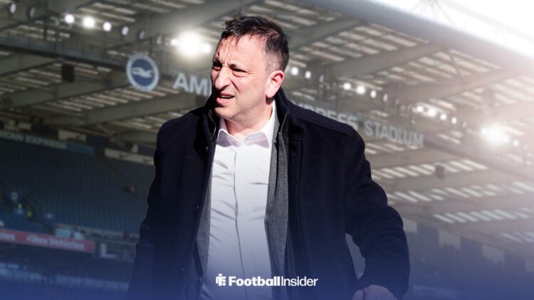 Brighton owner Tony Bloom at the AMEX Stadium