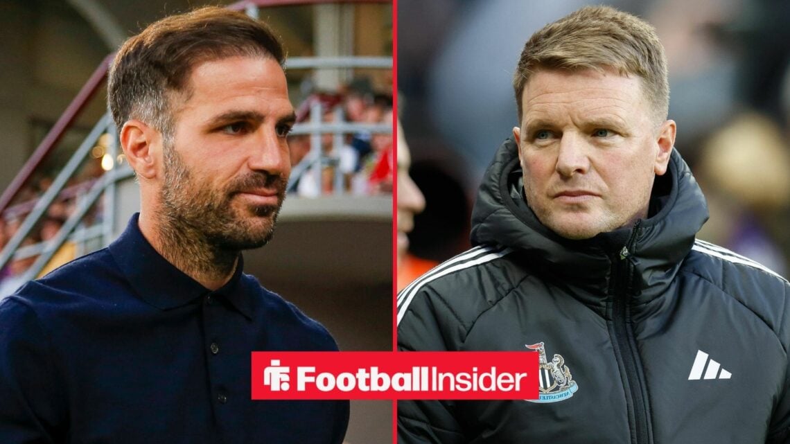 Cesc Fabregas Eddie Howe