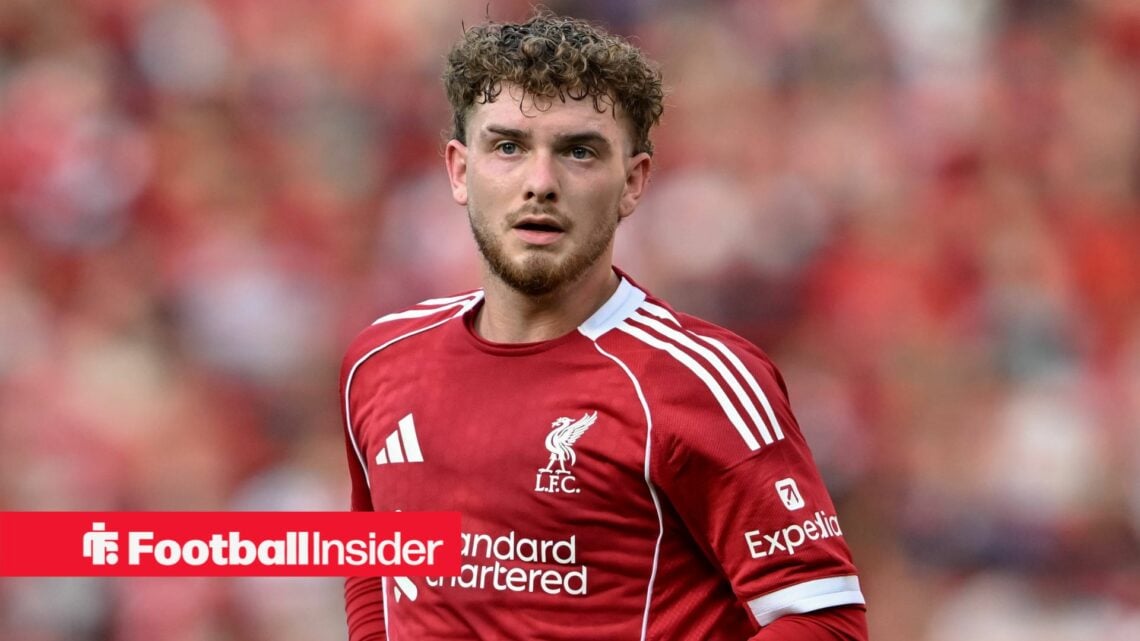 Harvey Elliott in action for Liverpool